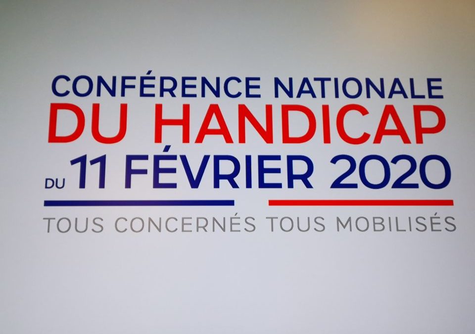 11 février 2020, la Conférence Nationale du Handicap à l’Élysée